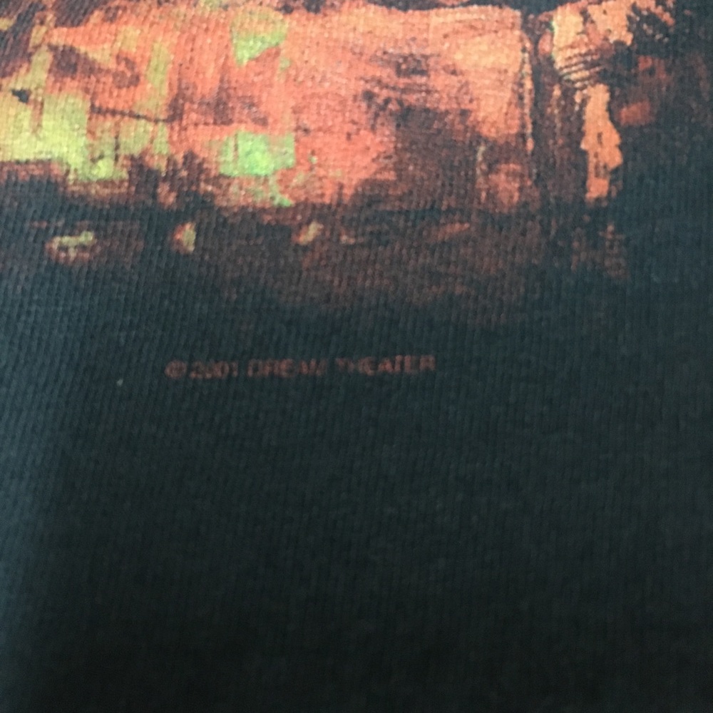 2001 Dream Theatre Metropolis Pt. 2 Tee/ L View 2